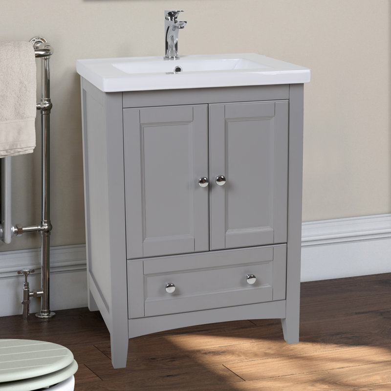 Elegant Lighting Danville 24" Single Bathroom Vanity Set & Reviews